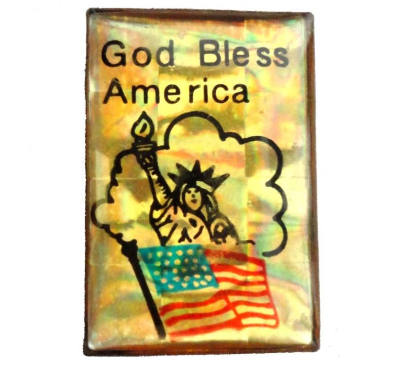 God Bless America Flagge Vintage Emaille Pin Anstecknadel Usa Freiheitsstatue Pinback God Bless America Flagge Vintage Emaille Pin Anstecknadel Usa Freiheitsstatue Pinback von VintageTrafficUSA