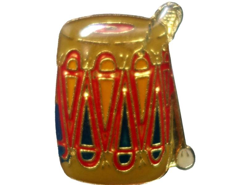 Handtrommel Instrument Vintage Emaille Pin Anstecknadel Bongos Congas Handtrommel Instrument Vintage Emaille Pin Anstecknadel Bongos Congas von VintageTrafficUSA