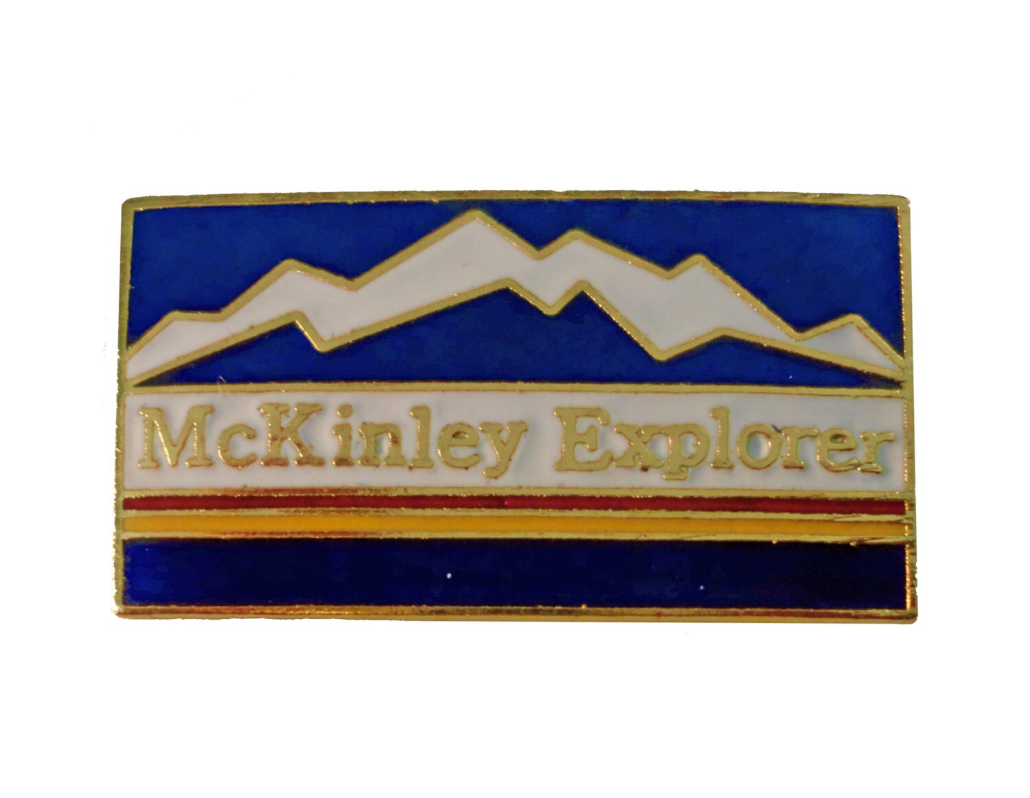 Mckinley Explorer Fairbanks Alaska State Vintage Emaille Pin Revers Abzeichen Ak Pinback von VintageTrafficUSA