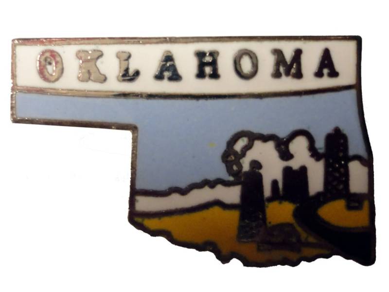 Oklahoma State Vintage Emaille Pin Anstecknadel Landschaft Mafco Ok Okc Pinback Oklahoma State Vintage Emaille Pin Anstecknadel Landschaft Mafco Ok Okc Pinback von VintageTrafficUSA