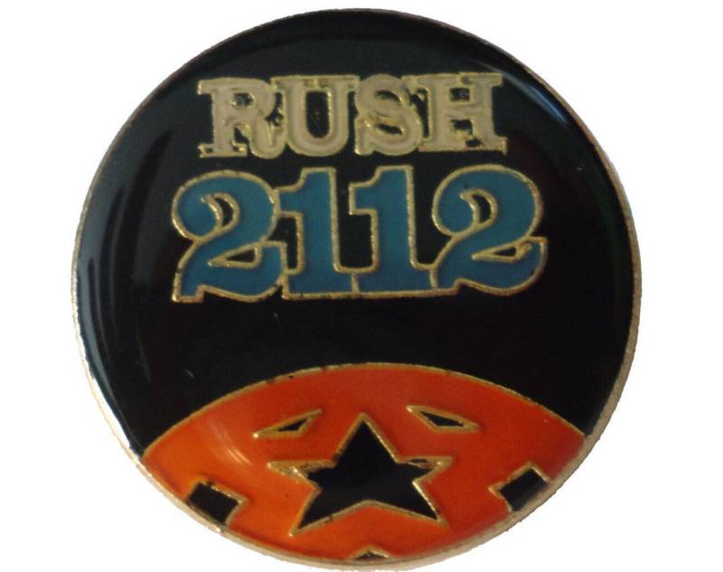 Vintage Rush 2112 Emaille Anstecker Hard Rock Revers Vintage Rush 2112 Emaille Anstecker Hard Rock Revers von VintageTrafficUSA