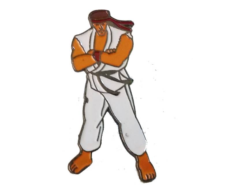 Ryu Vintage Emaille Pin Anstecknadel Logo Nintendo Snes Street Fighter Ii Pinback Ryu Vintage Emaille Pin Anstecknadel Logo Nintendo Snes Street Fighter Ii Pinback von VintageTrafficUSA