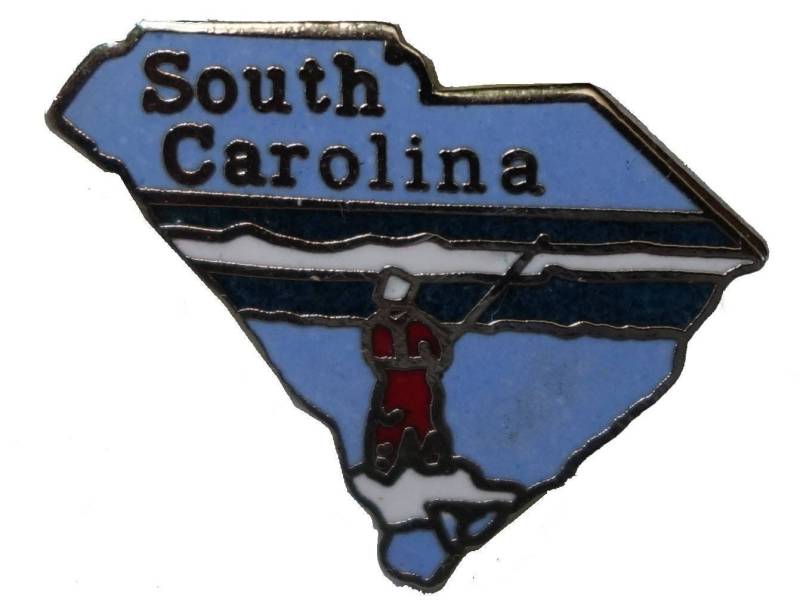 South Carolina State Vintage Emaille Pin Anstecknadel Landschaft Mafco Sc Angels Pinback South Carolina State Vintage Emaille Pin Anstecknadel Landschaft Mafco Sc Angels Pinback von VintageTrafficUSA