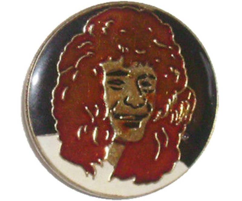 Vintage Van Halen Emaille Pin David Lee Roth 1984 Vintage Van Halen Emaille Pin David Lee Roth 1984 von VintageTrafficUSA
