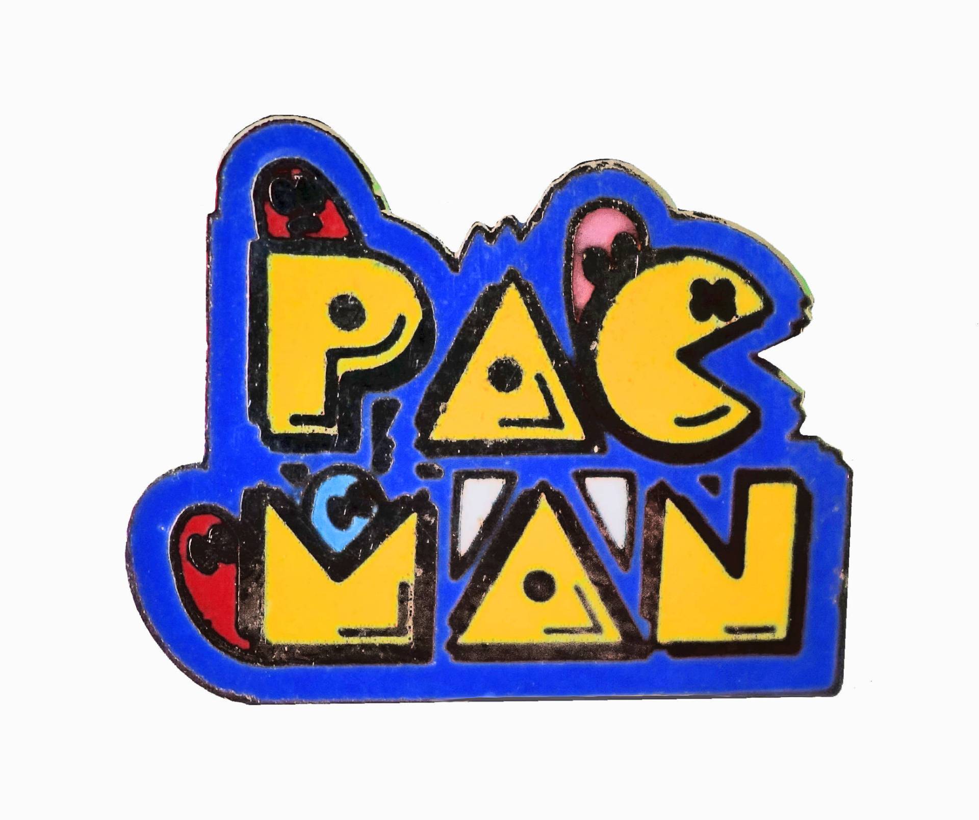 Vintage Pac Man Emaille Pin Retro Arcade Spiel Anstecker von VintageTrafficUSA