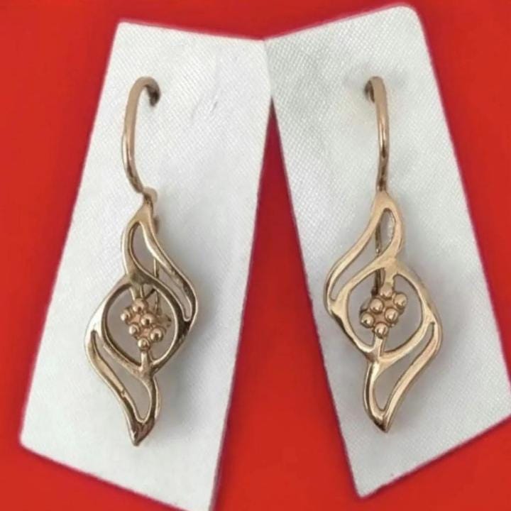 Vintage Massive Ussr Sowjetzeit Real Gold 583 Earrings 14K, Earrings Ussr, 14K Christmas Gifts, Gifts Vintage Massive Ussr Sowjetzeit Real Gold 583 Earrings 14K, Earrings Ussr, 14K Christmas Gifts, Gifts von VintageVonHelen
