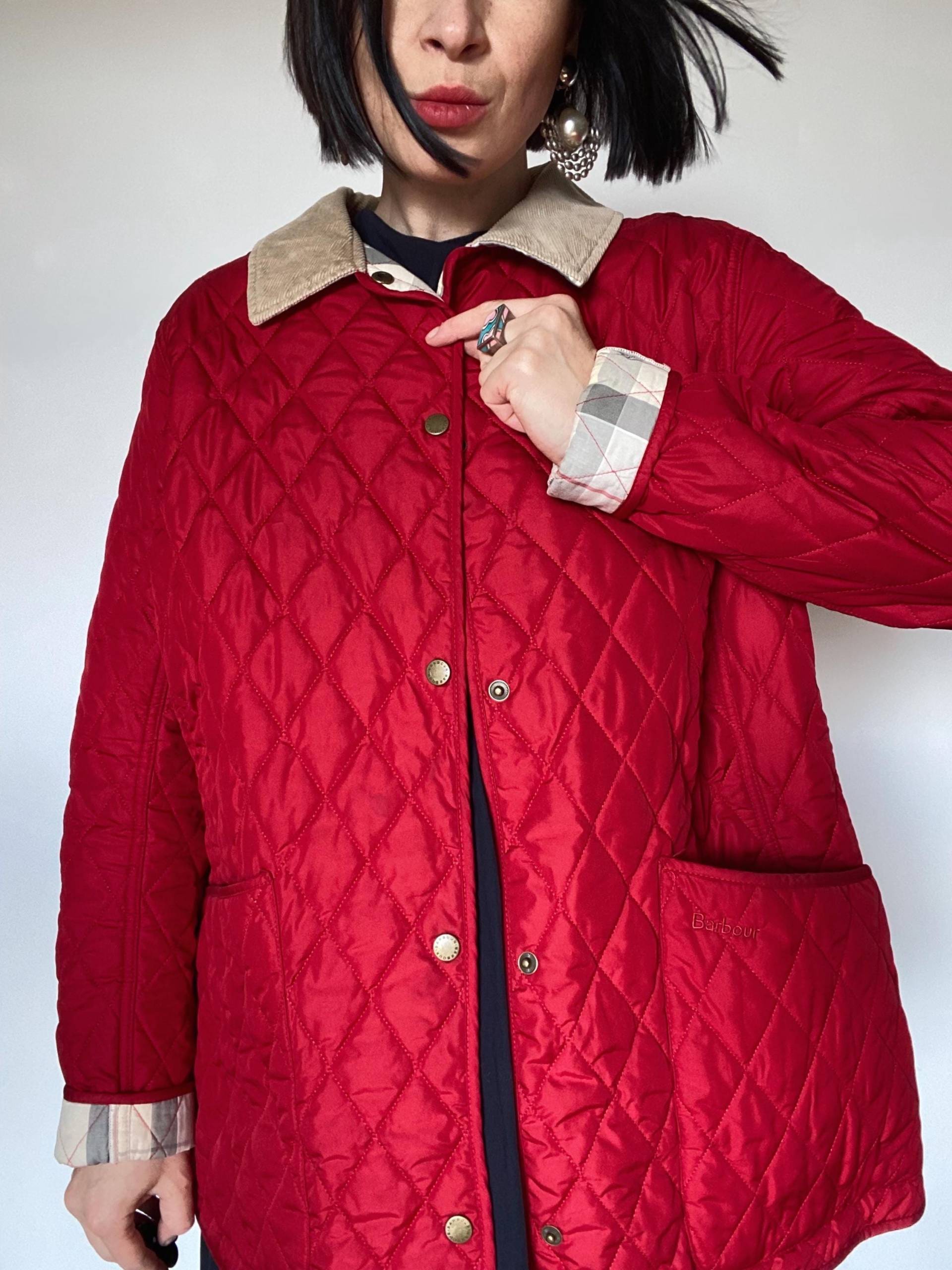 Vintage Barbour Spring Annandale Jacke| Steppjacke| Unikat| Nachhaltige Mode| 90Er| Jacket von VintageWarm