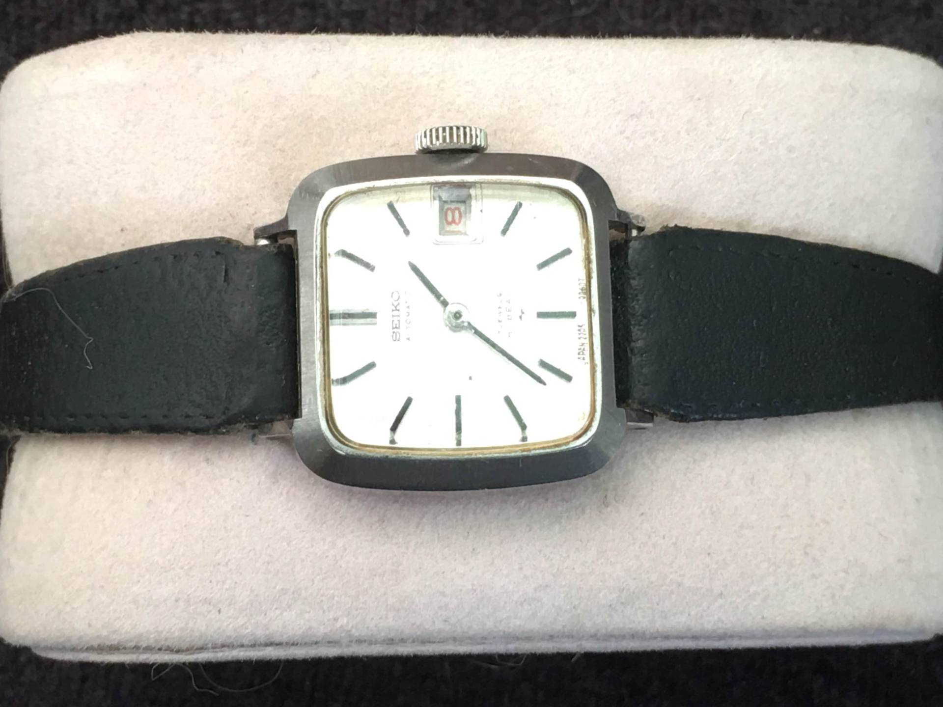 Vintage Seltene Seiko Hi Beat 2205 3000 Silber Ton Automatik Uhr Weißes Gesicht Mit Datumsfunktion Vintage Seltene Seiko Hi Beat 2205 3000 Silber Ton Automatik Uhr Weißes Gesicht Mit Datumsfunktion von VintageWatchShopGB