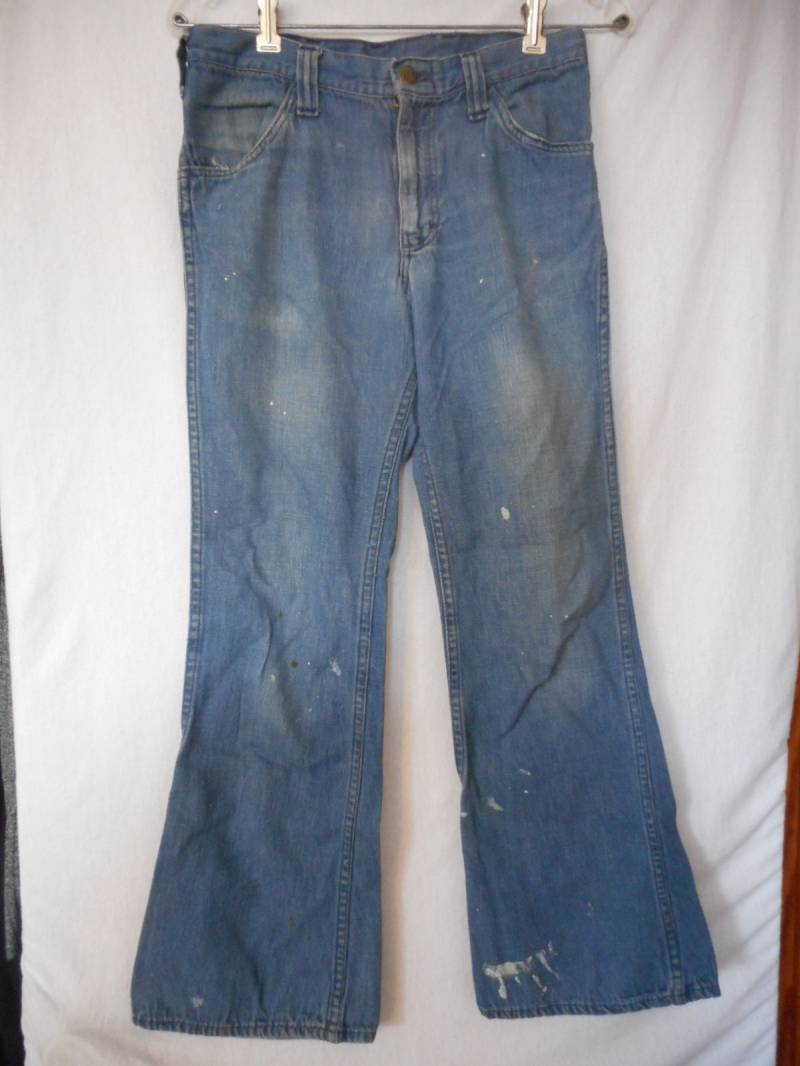 Jahrgang Lee Jeans Flach Vorne Denim-Jeans 1960Er Jahre Selten von VintageWoofatorium