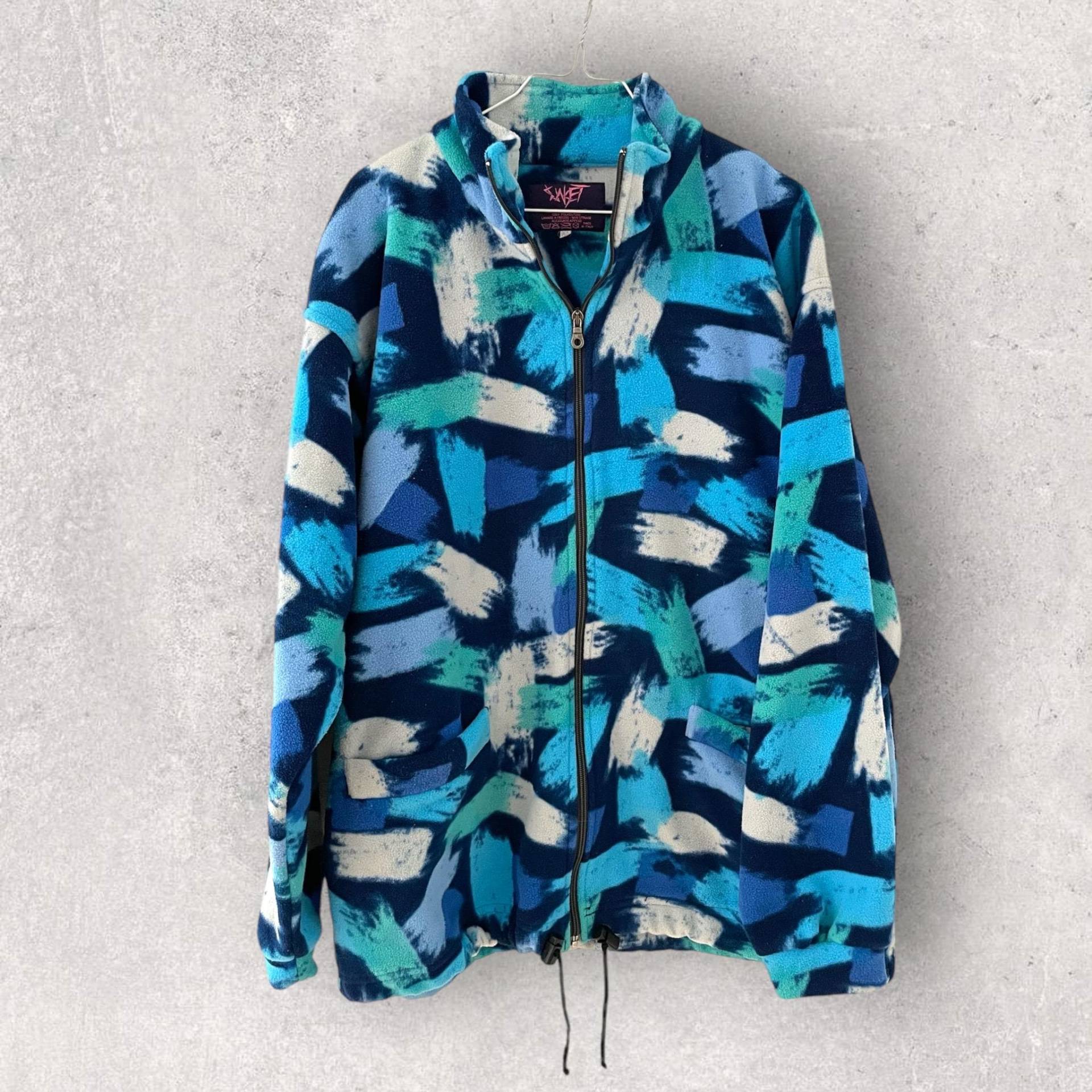 Vintage Fleece Jacke von VintageandwavesShop