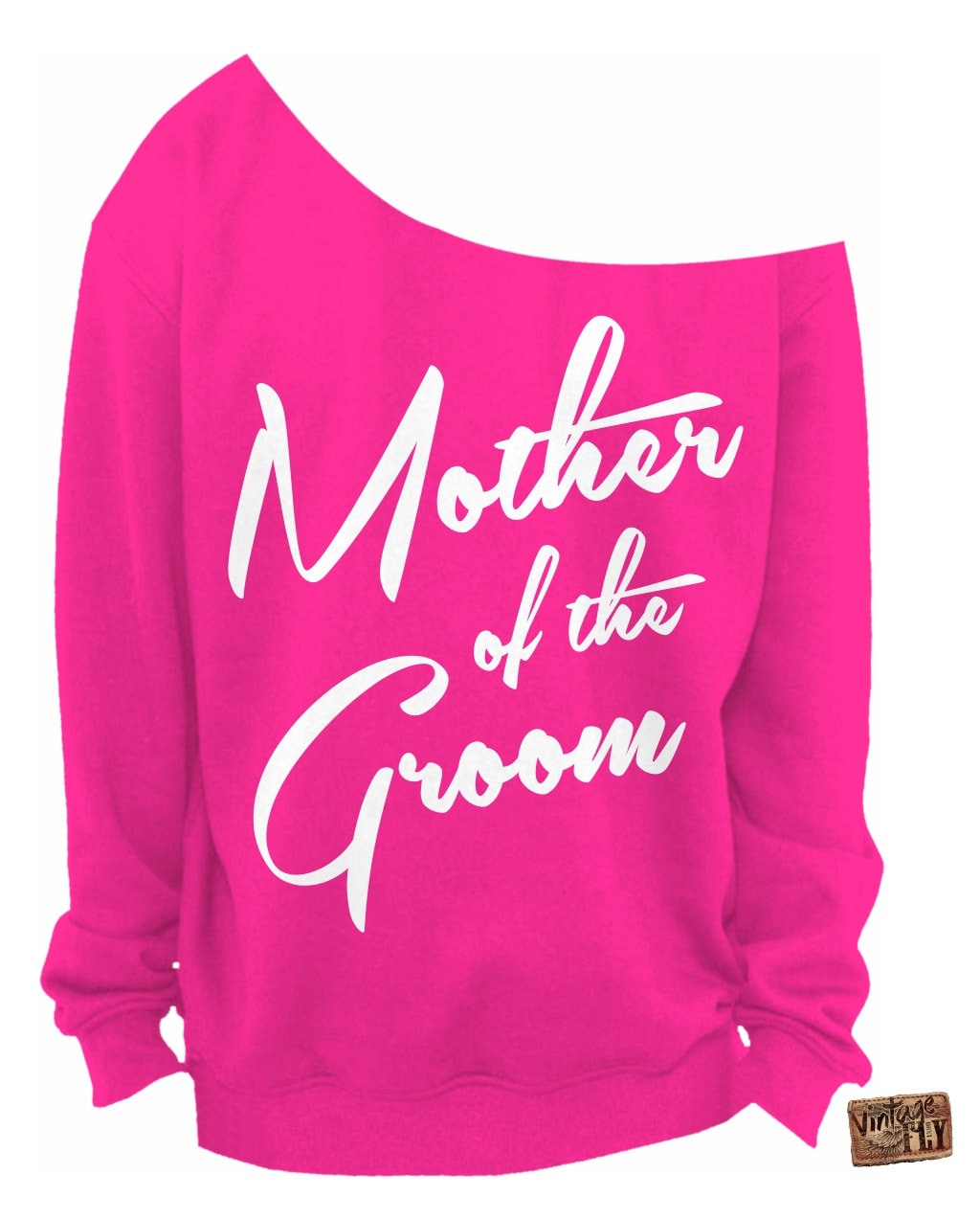 Hochzeitsgeschenk - Mutter Des Bräutigams Shirt Braut Shower Geschenk Hochzeitsgeschenk Slouchy Sweatshirt Off The Shoulder S, M, Lg, Xl, Xxl, Xxxl von Vintageflyclothingco