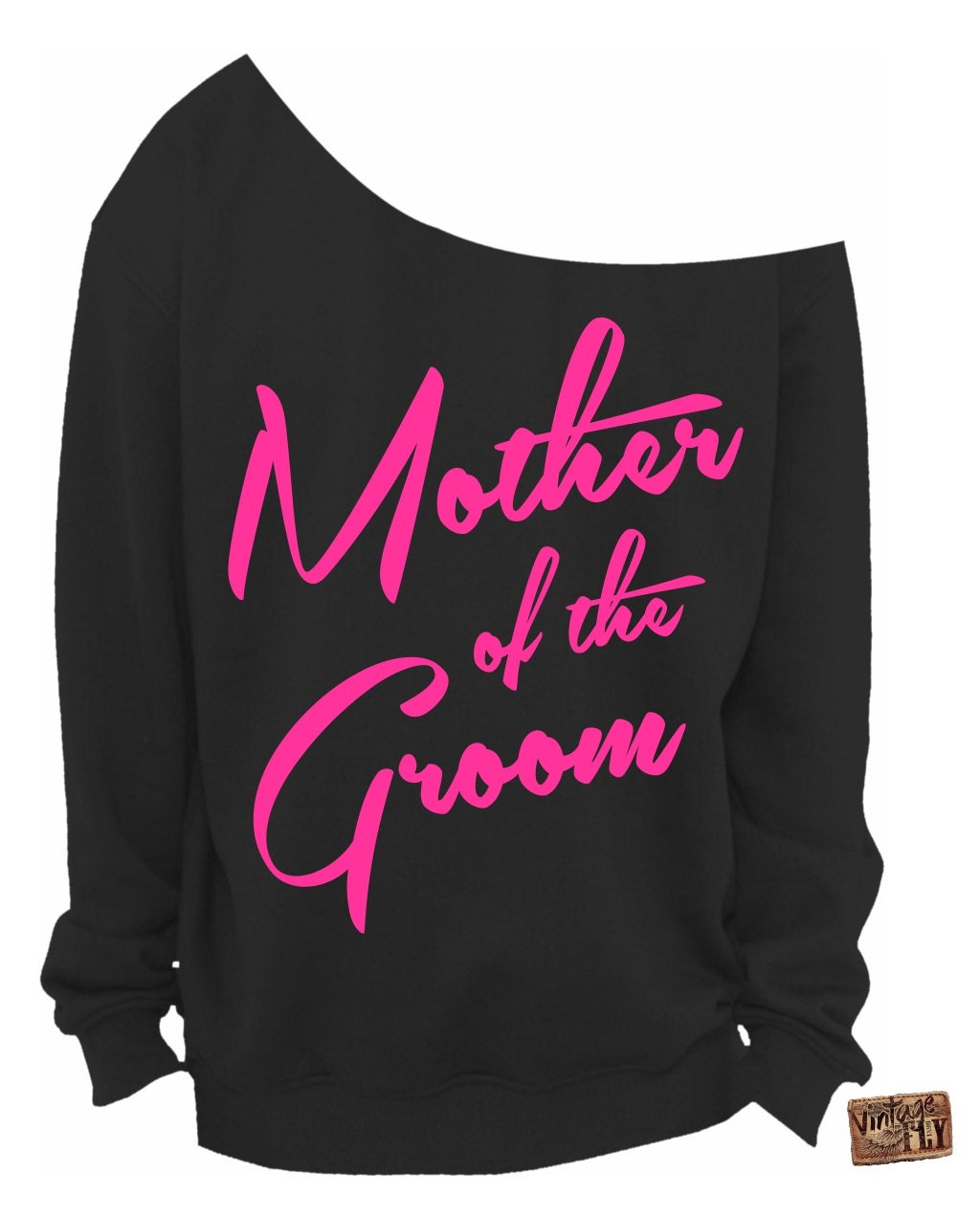 Mutter Des Groom Shirt - Hochzeitsgeschenk Brautdusche Verlobung Slouchy Sweatshirt Off The Shoulder Shirt S, M, Lg, Xl, Xxl, Xxxl von Vintageflyclothingco