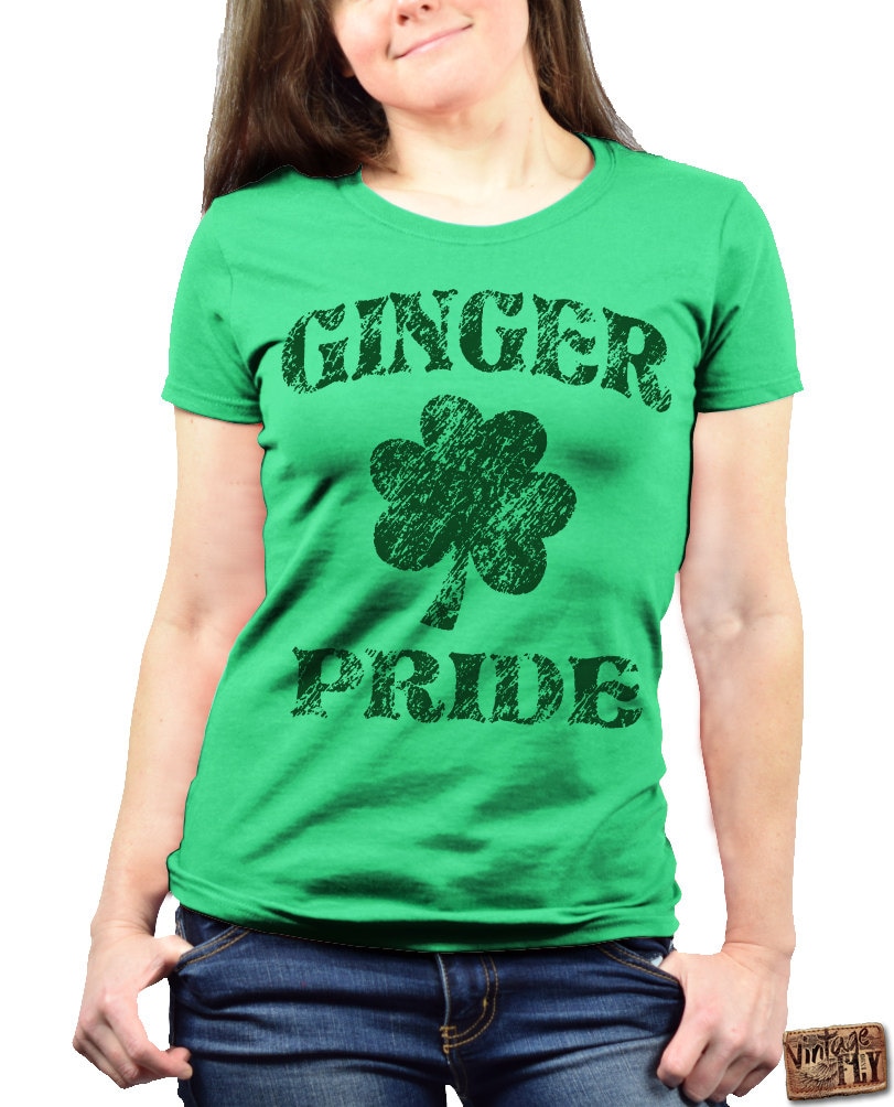 St Patrick's Tag Shirt - Ingwer Stolz Damen T Vintage St. Patricks Womens Parade Grüne Tinte Xs Xxl von Vintageflyclothingco