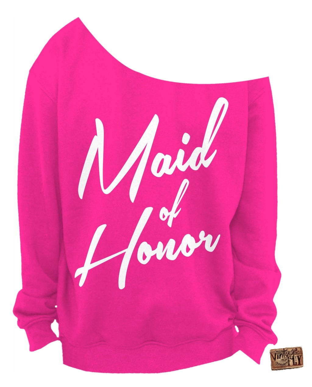 Trauzeugin Shirt - Hochzeitsgeschenk Slouchy Sweatshirt Off The Shoulder S, M, Lg, Xl, Xxl, Xxxl von Vintageflyclothingco