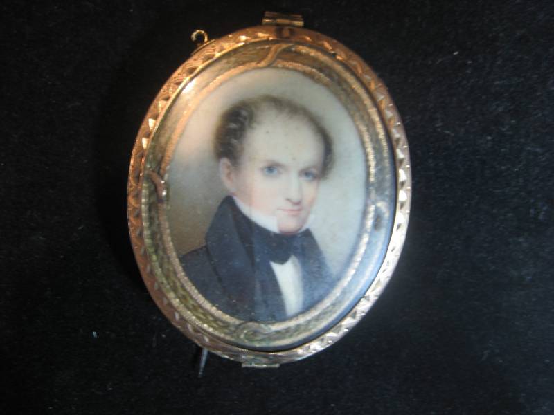 Schöne Antike Reversible Enamel Mourning Hair Brooch Sieht Aus Wie Kunstwerk von Vintagegini