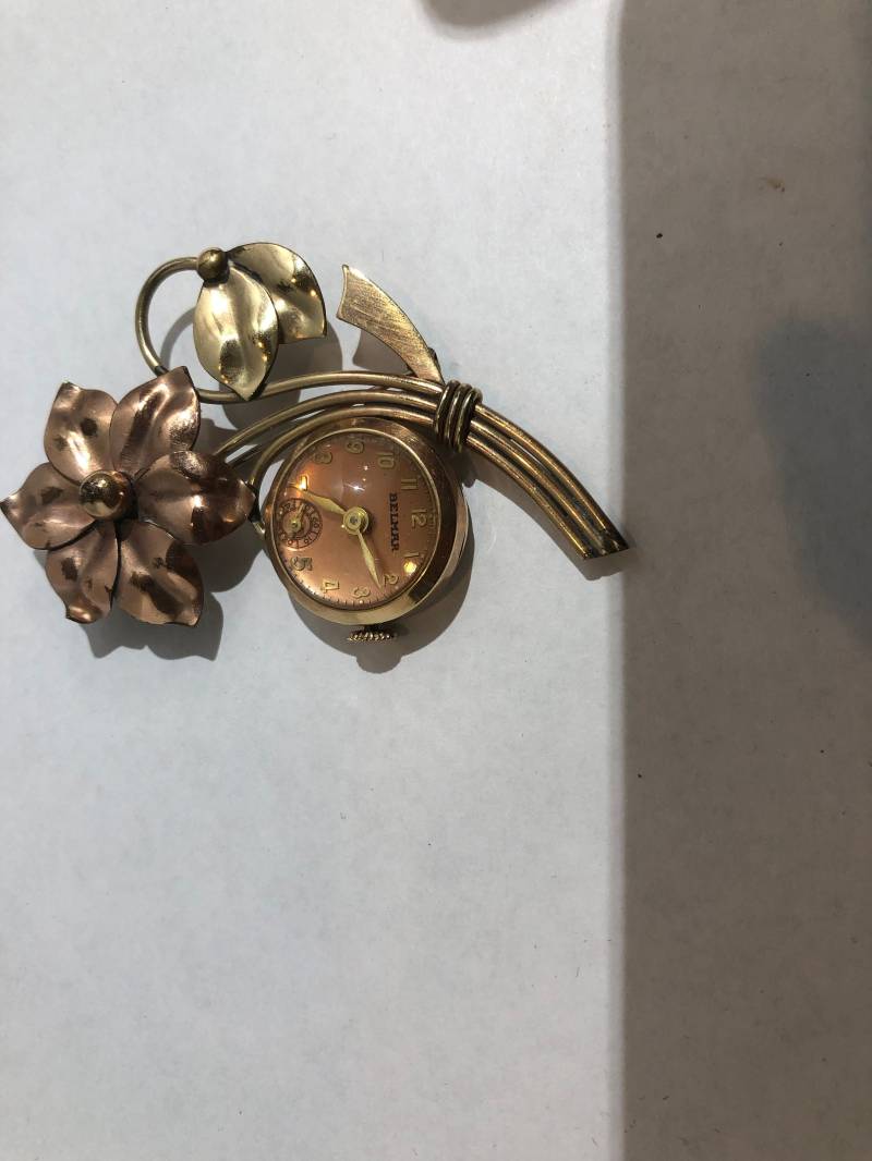 Schöne Belmar Anhänger Uhr. Dies Ist Eine Vintage Immobilienverkauf Uhr in Sehr Gutem Zustand. Gold Gefüllt Läuft von Vintagegini