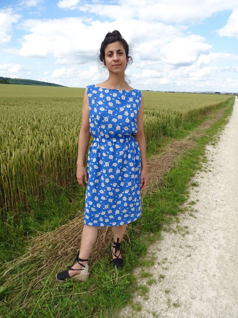 Kleid Vintage Muster Blumen von VintagejungFR