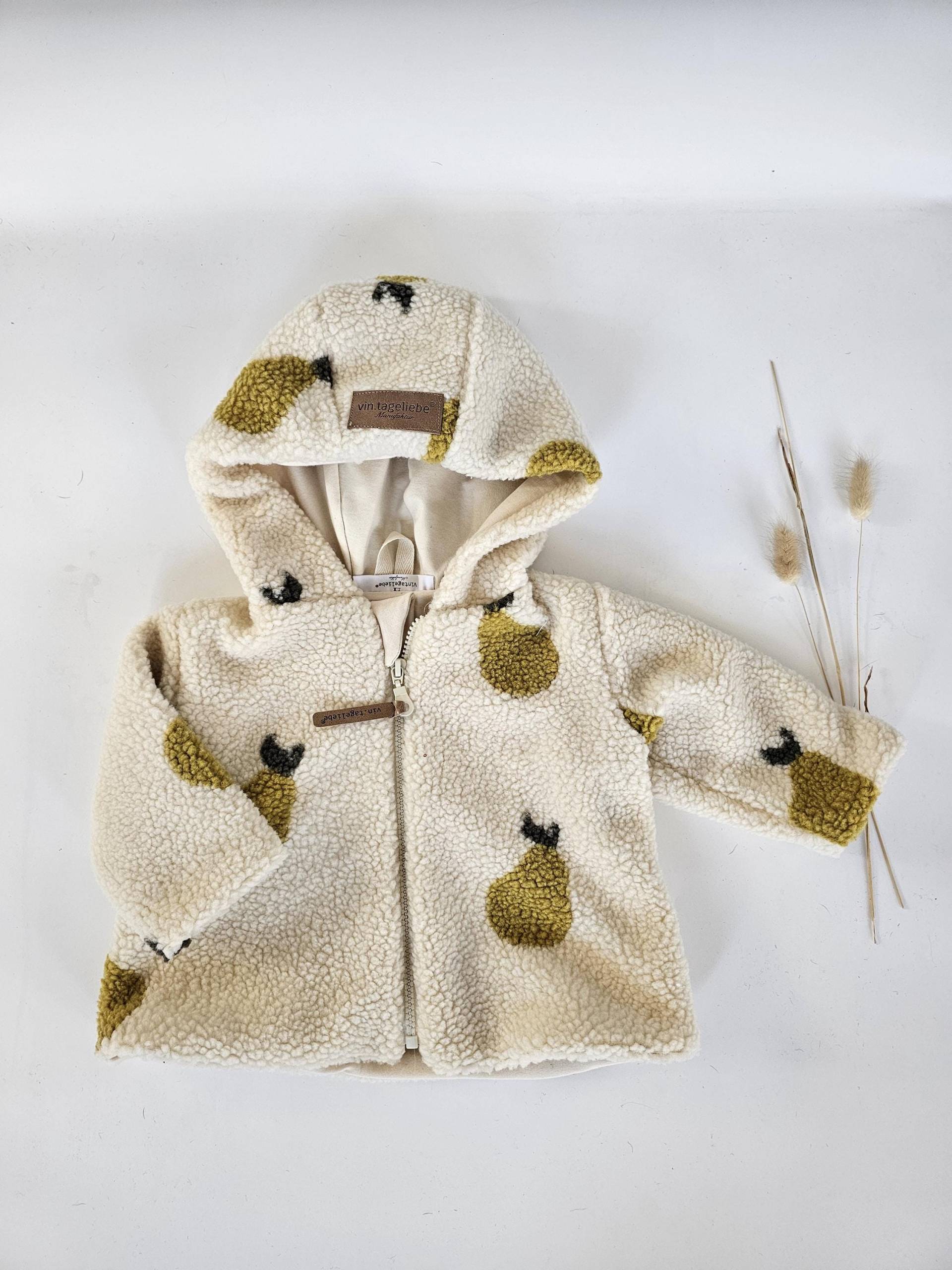 Vintageliebe® | Teddyjacke Für Kinder in Beige Kinderjacke von VintageliebeLaden
