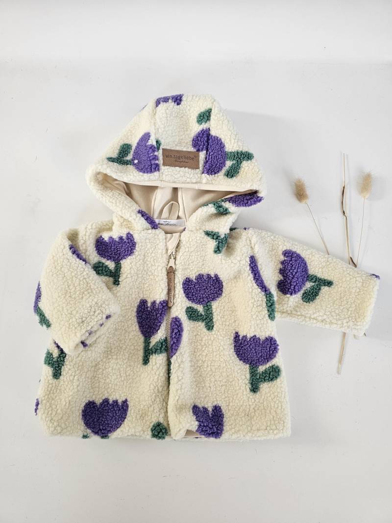 Vintageliebe® | Teddyjacke Für Kinder in Beige Kinderjacke von VintageliebeLaden