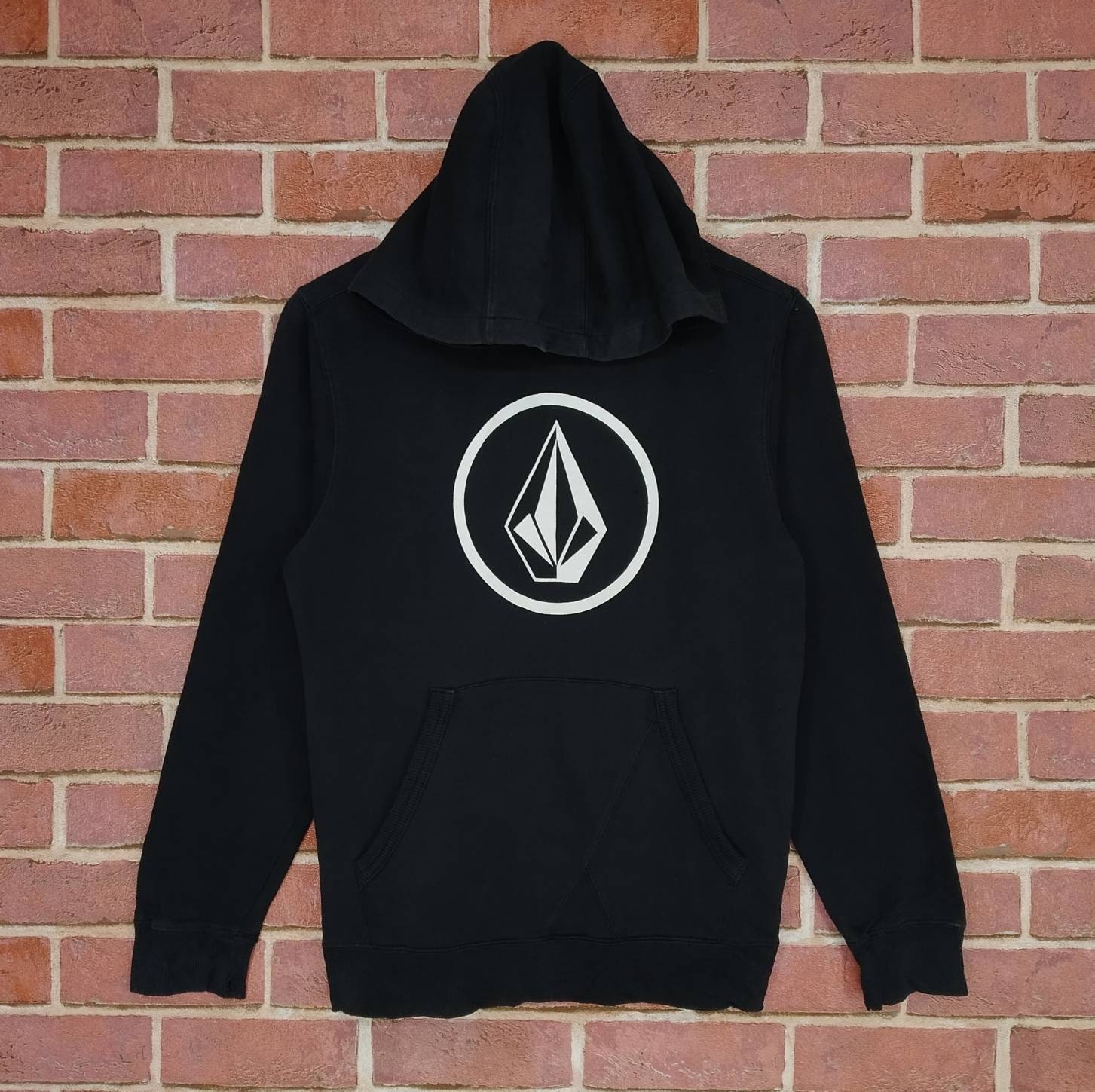 Volcom Logo Skateboard Pullover Hoodie Kleine Größe von Vintagerz