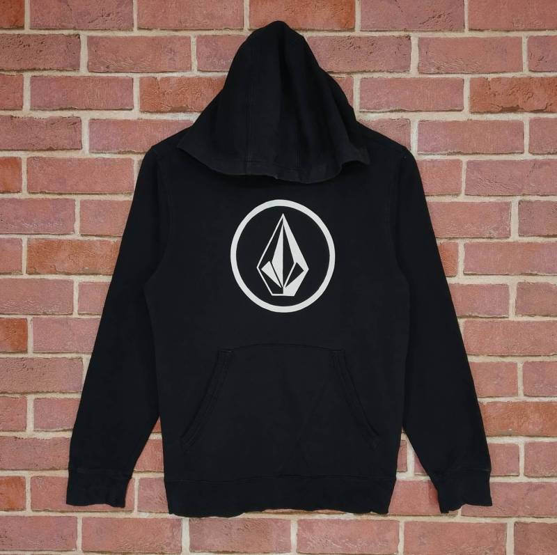 Volcom Logo Skateboard Pullover Hoodie Kleine Größe von Vintagerz