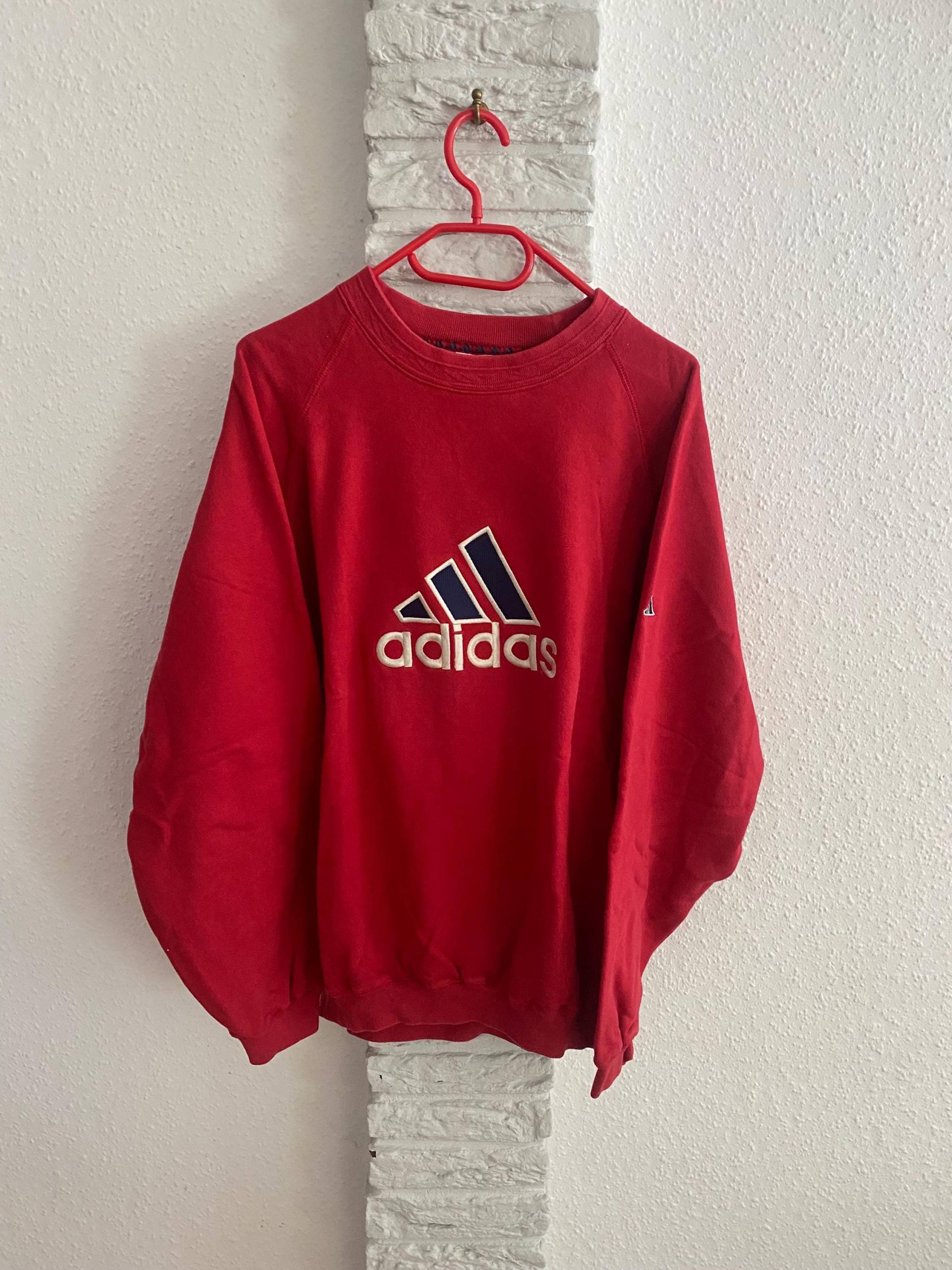 Vintage Adidas Sweater, Gr. M, Retro, Rare von Vintagesammlung