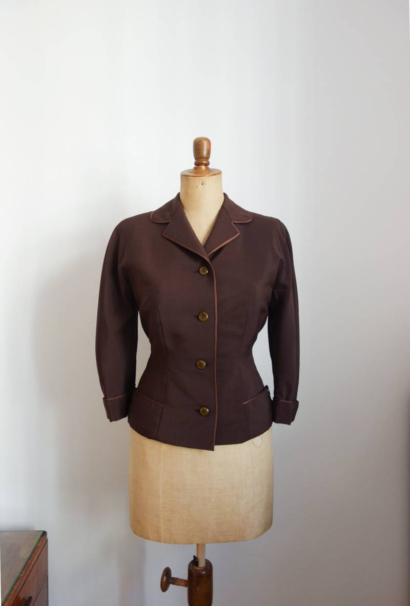 50Er Jahre Blazer Mit Schönen Details von VintageundRosenroth