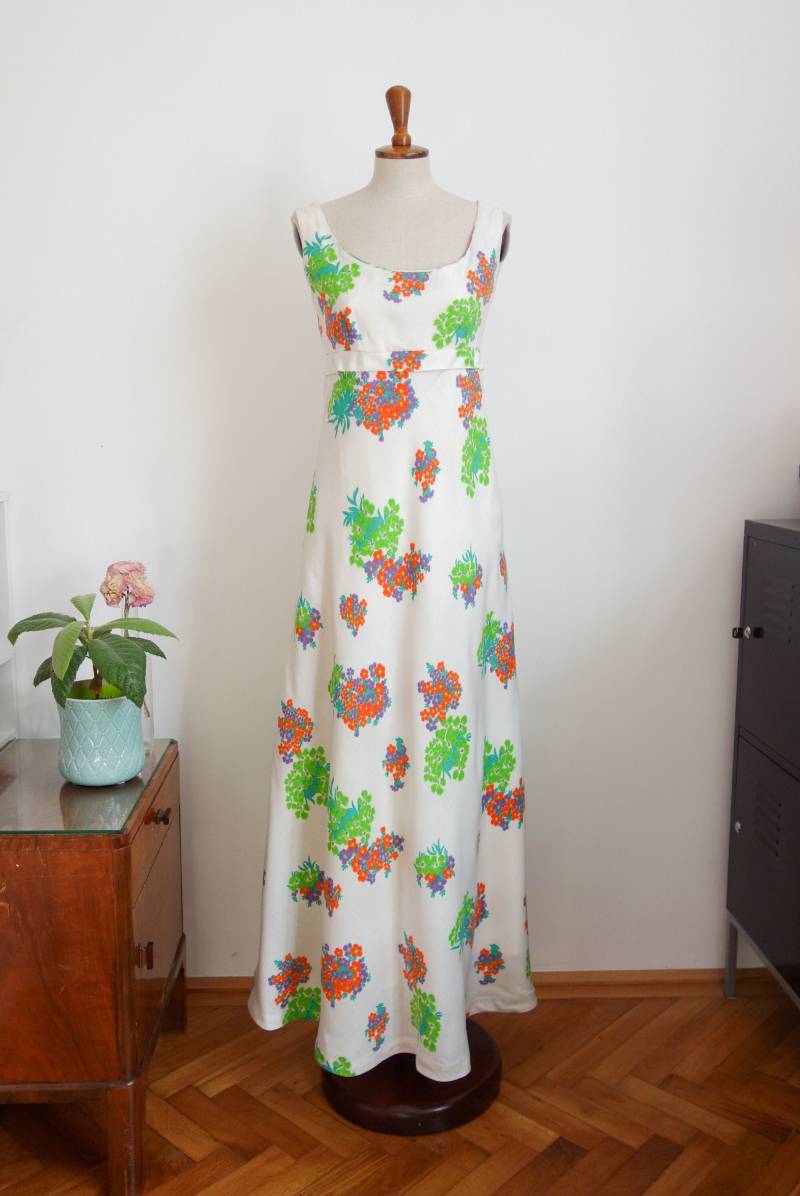 70Er Jahre Sommerkleid Im Empirestil von VintageundRosenroth