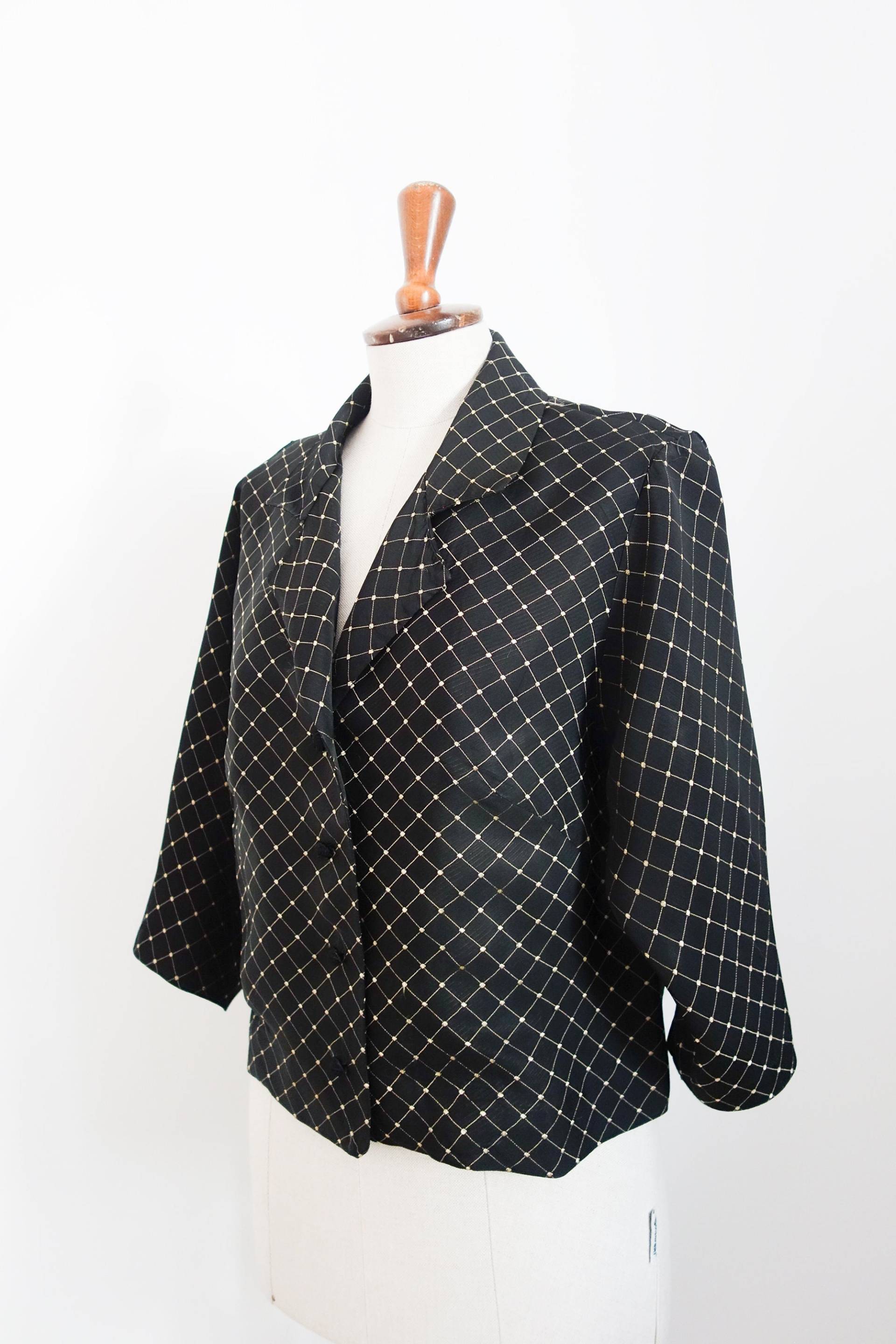 Dünne Abendjacke, Blazer, 50Er Jahre, True Vintage von VintageundRosenroth