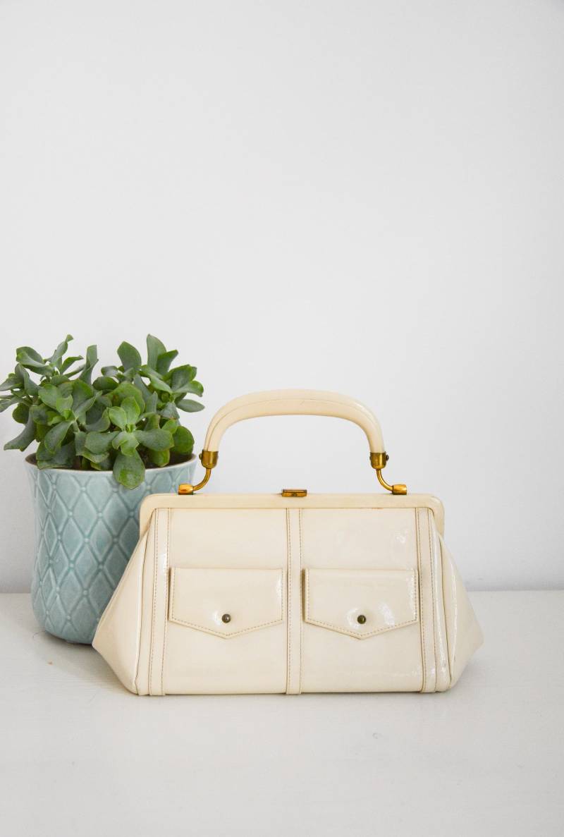 Glänzende Handtasche, 60Er Jahre von VintageundRosenroth