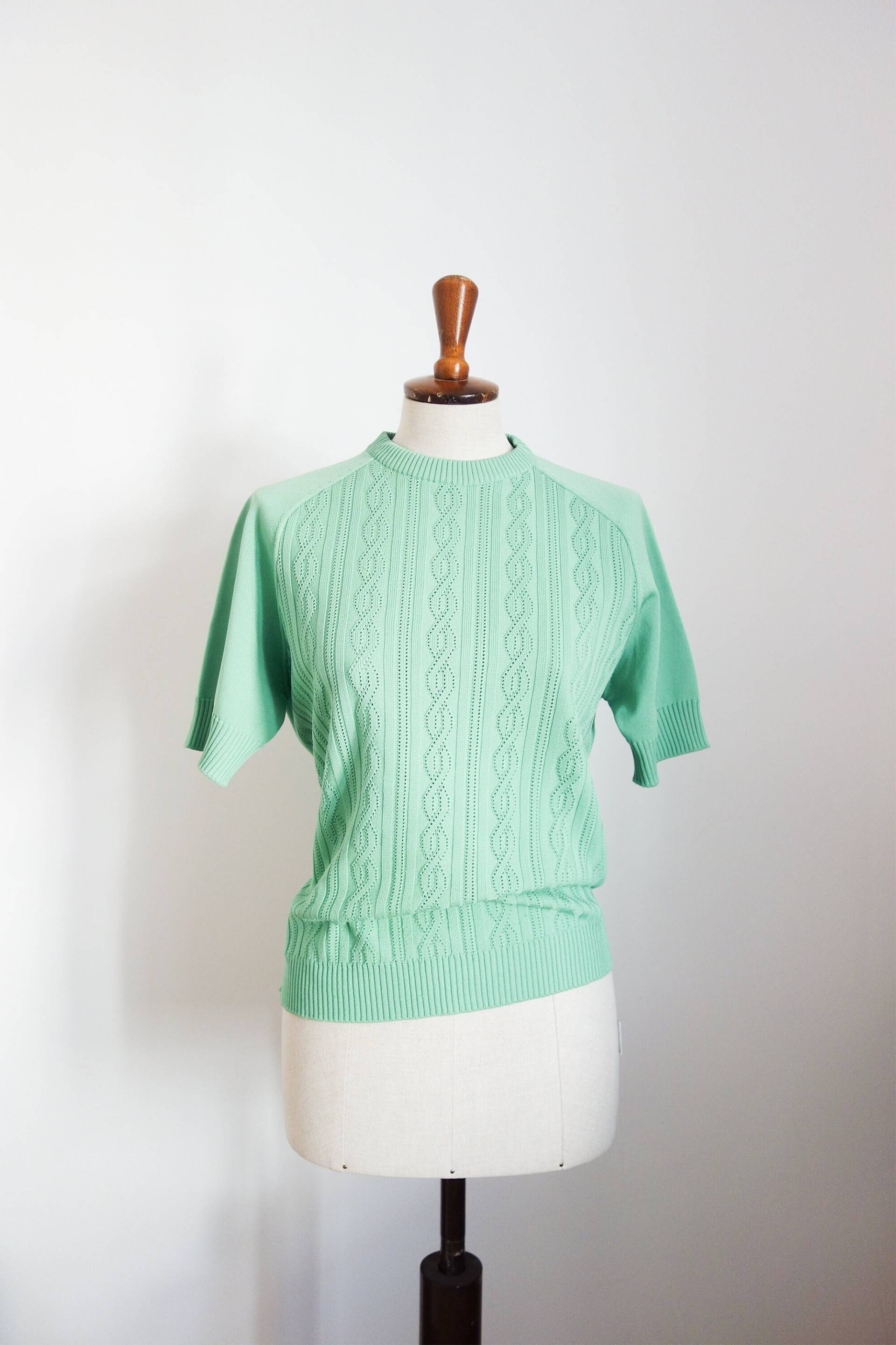 Grüner Pullover, 60Er Jahre von VintageundRosenroth