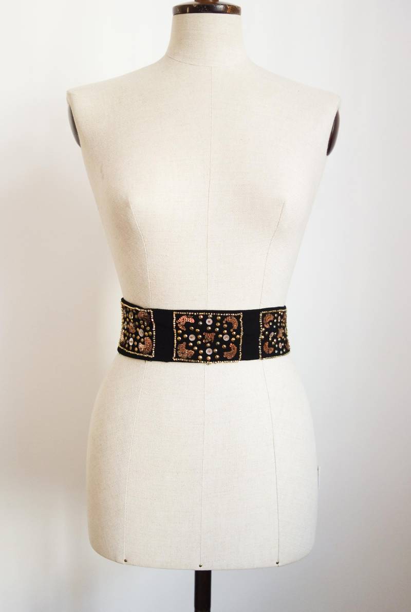 Gürtel Mit Perlen Und Pailetten von VintageundRosenroth