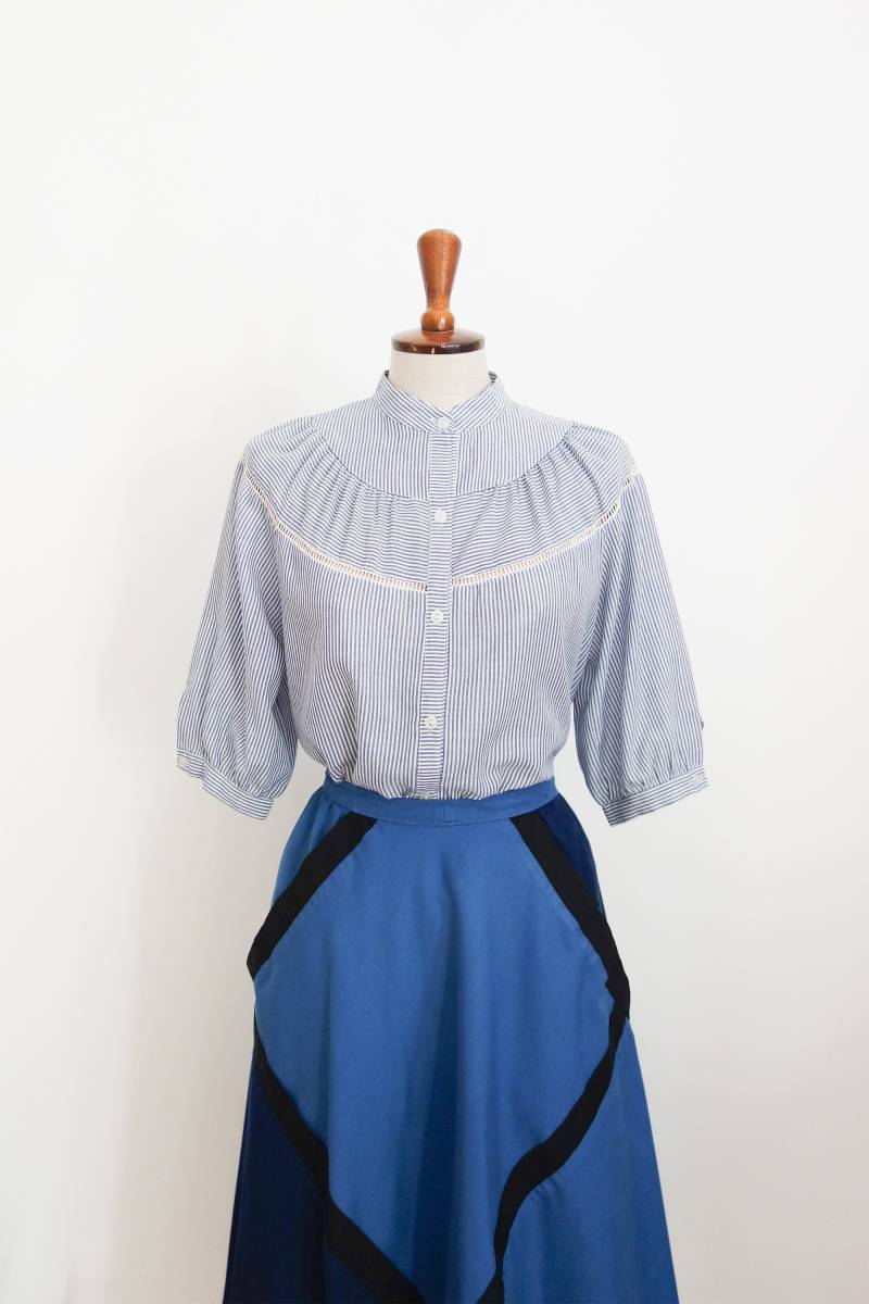 Süße Bluse Mit Lochmuster, 80Er Jahre von VintageundRosenroth