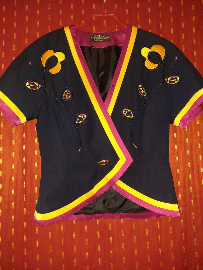 Blazervintagekurzarm38 von Vintagewunderwelt