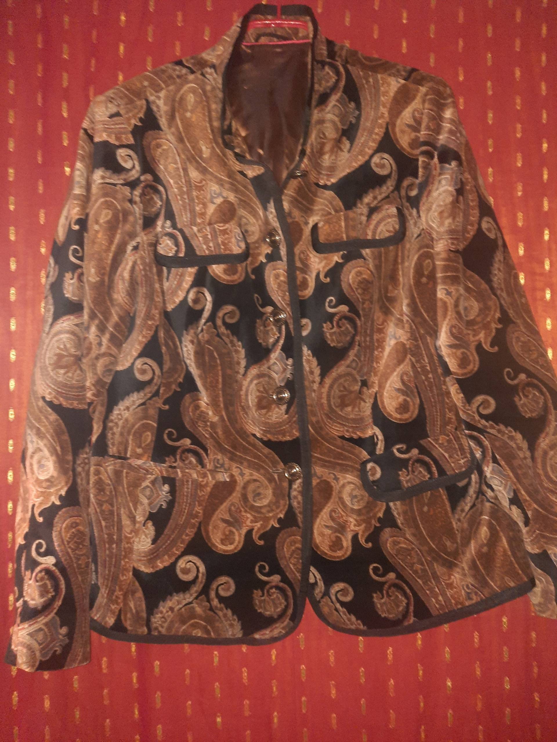 Blazervintagepaisley44Lsamt Blazervintagepaisley44Lsamt von Vintagewunderwelt
