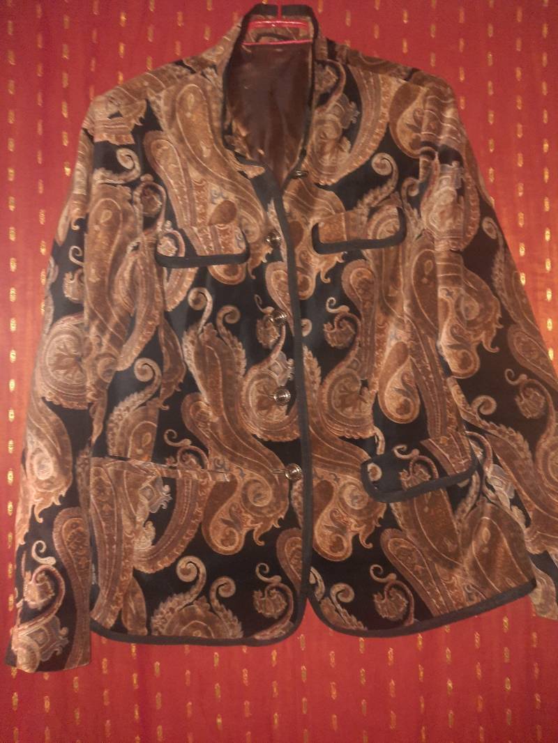 Blazervintagepaisley44Lsamt Blazervintagepaisley44Lsamt von Vintagewunderwelt
