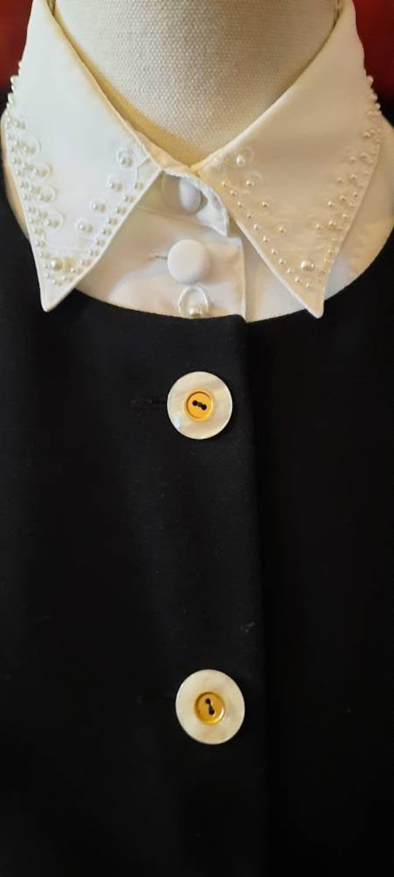 Blazervintageschwarz40 von Vintagewunderwelt