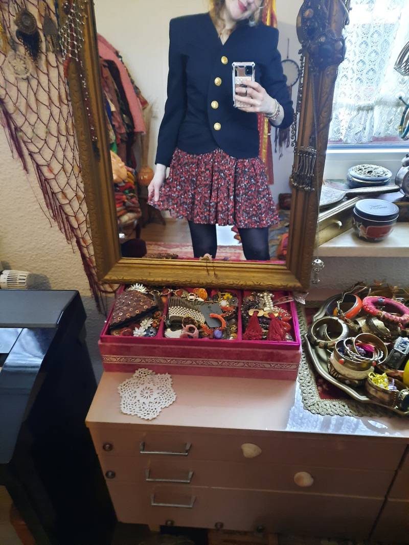 Blazervintageschwarzackermann38 von Vintagewunderwelt