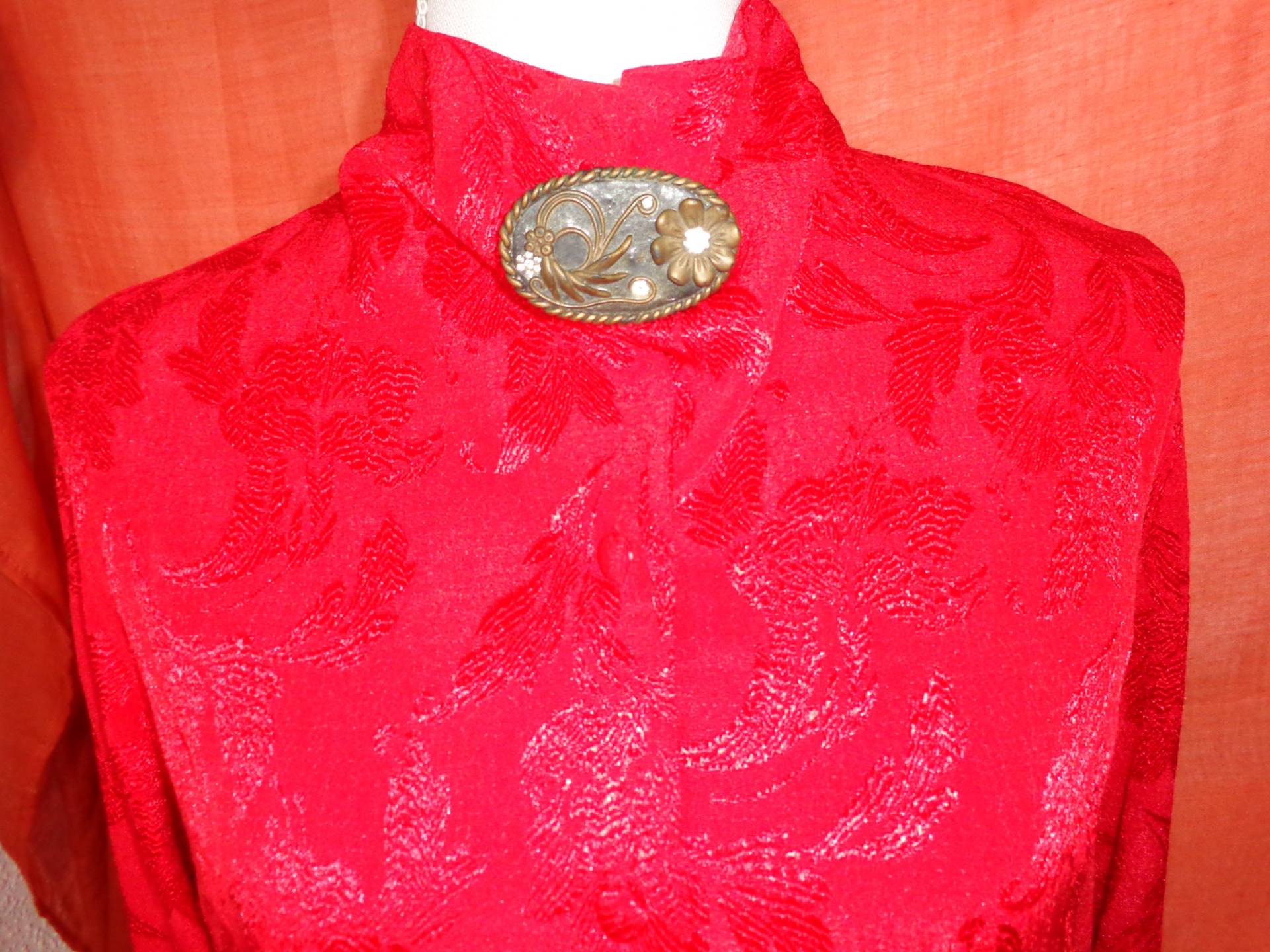 Blusejackevintagerotm von Vintagewunderwelt