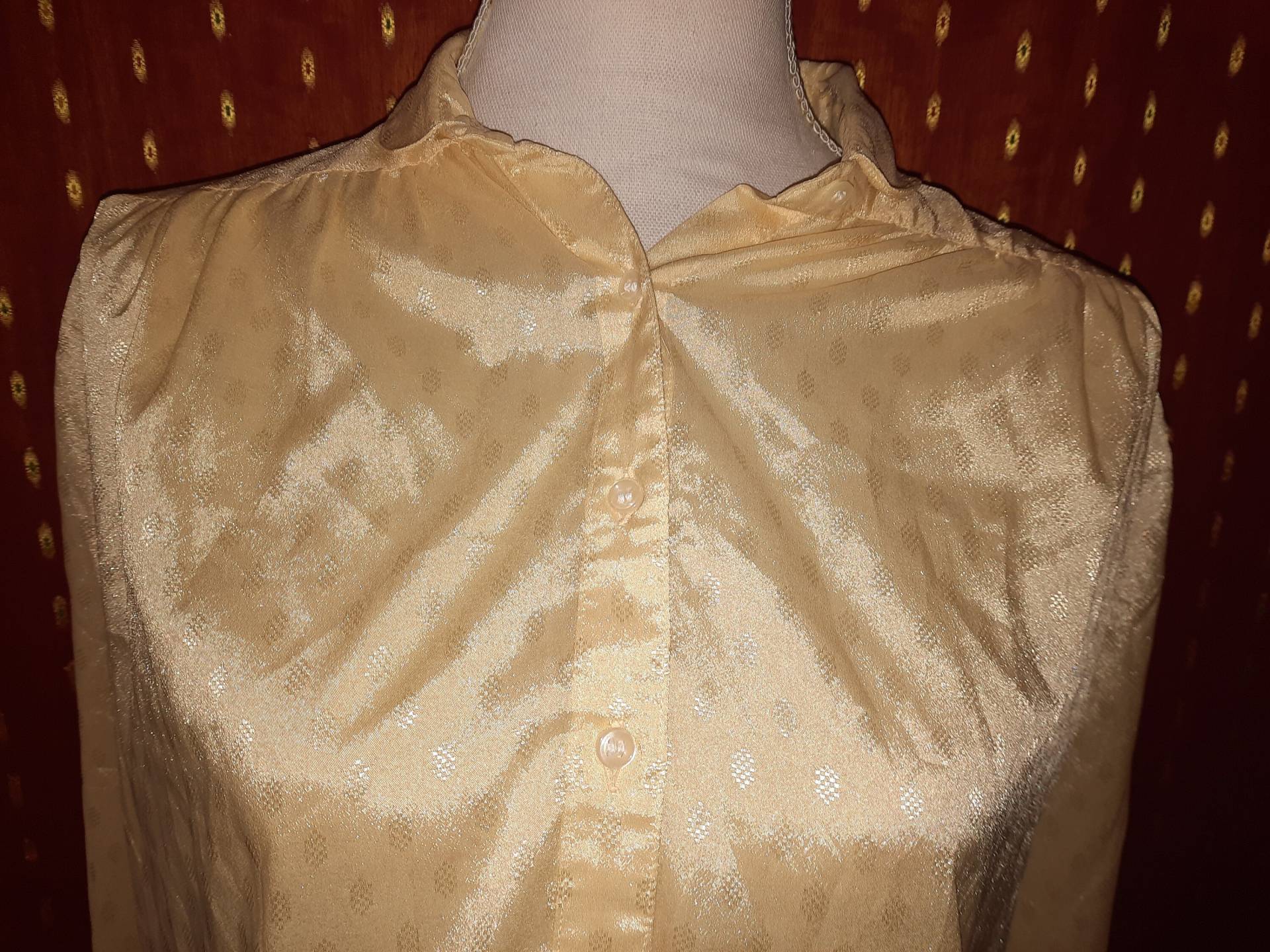 Blusevintagegelb42M Blusevintagegelb42M von Vintagewunderwelt