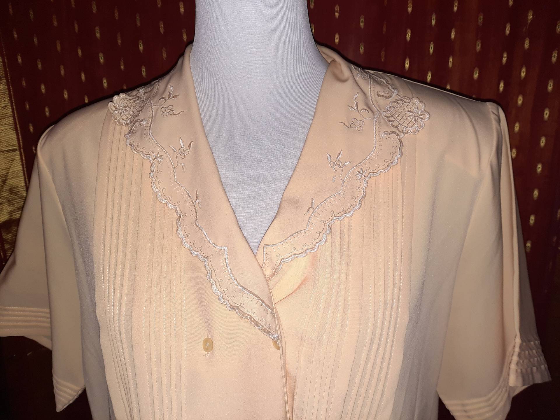 Blusevintagegelblxl Blusevintagegelblxl von Vintagewunderwelt
