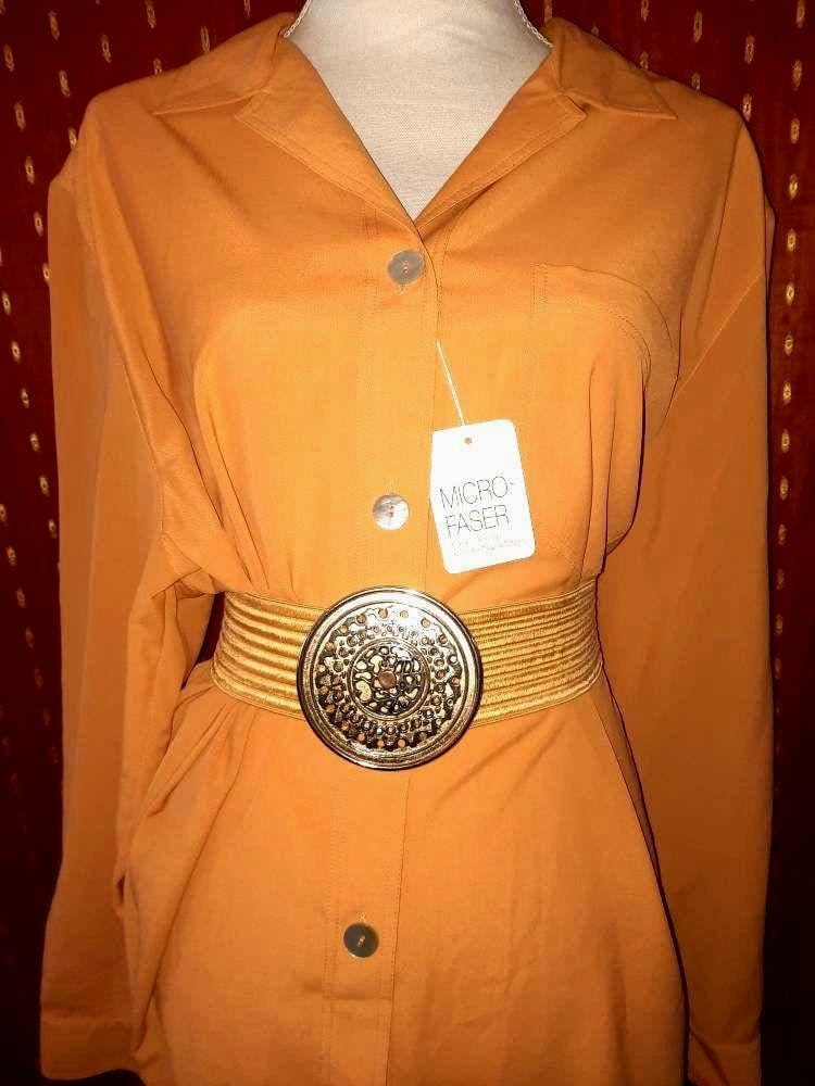 Blusevintagegelbxldeadstock Blusevintagegelbxldeadstock von Vintagewunderwelt