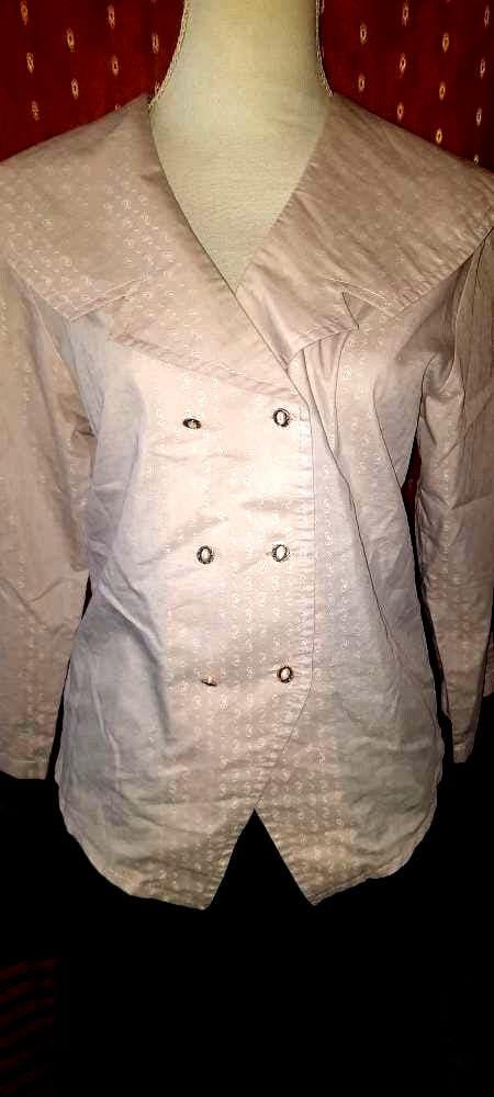 Blusevintagegrau38 von Vintagewunderwelt