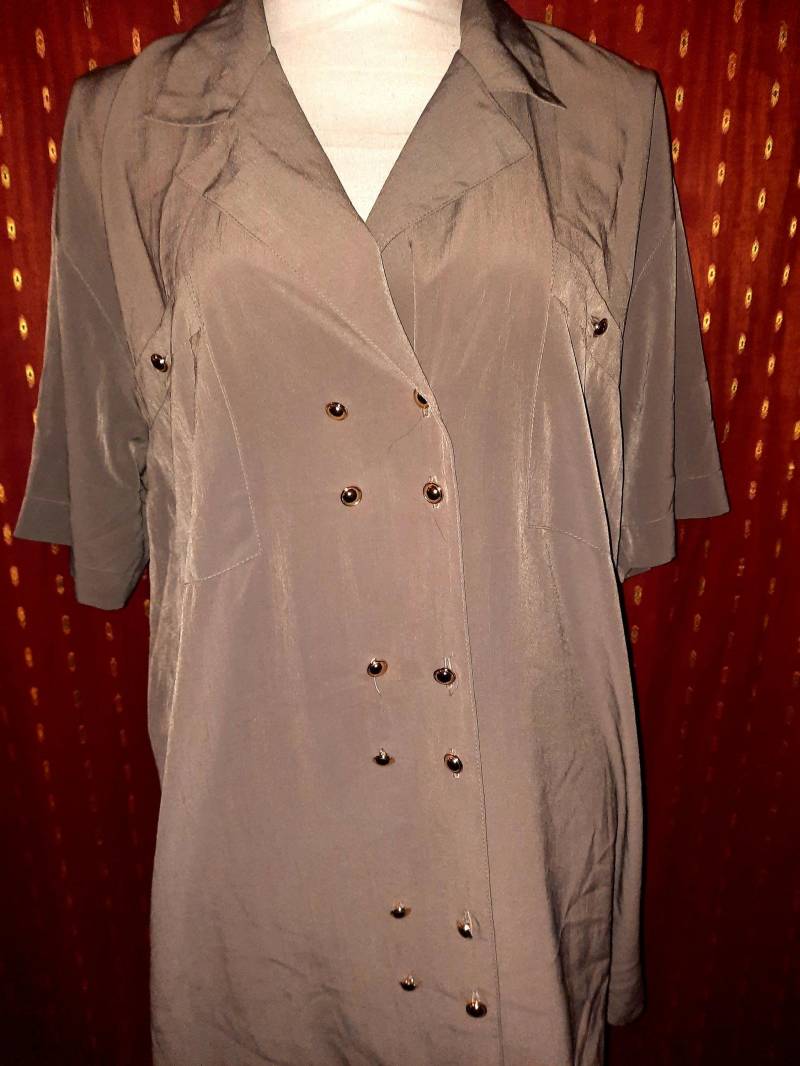 Blusevintagegraul46 von Vintagewunderwelt