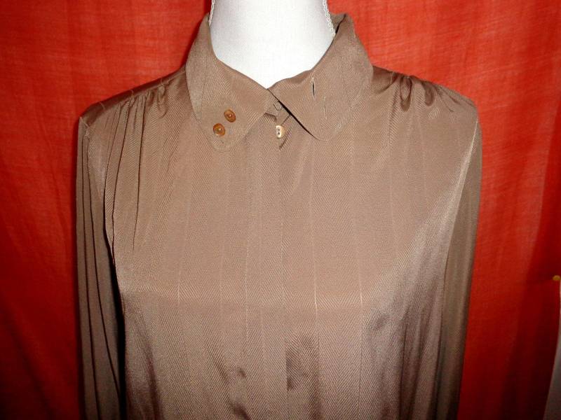 Blusevintagegrausm von Vintagewunderwelt