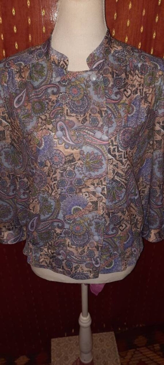 Blusevintagemustermix42Crazypattern Blusevintagemustermix42Crazypattern von Vintagewunderwelt
