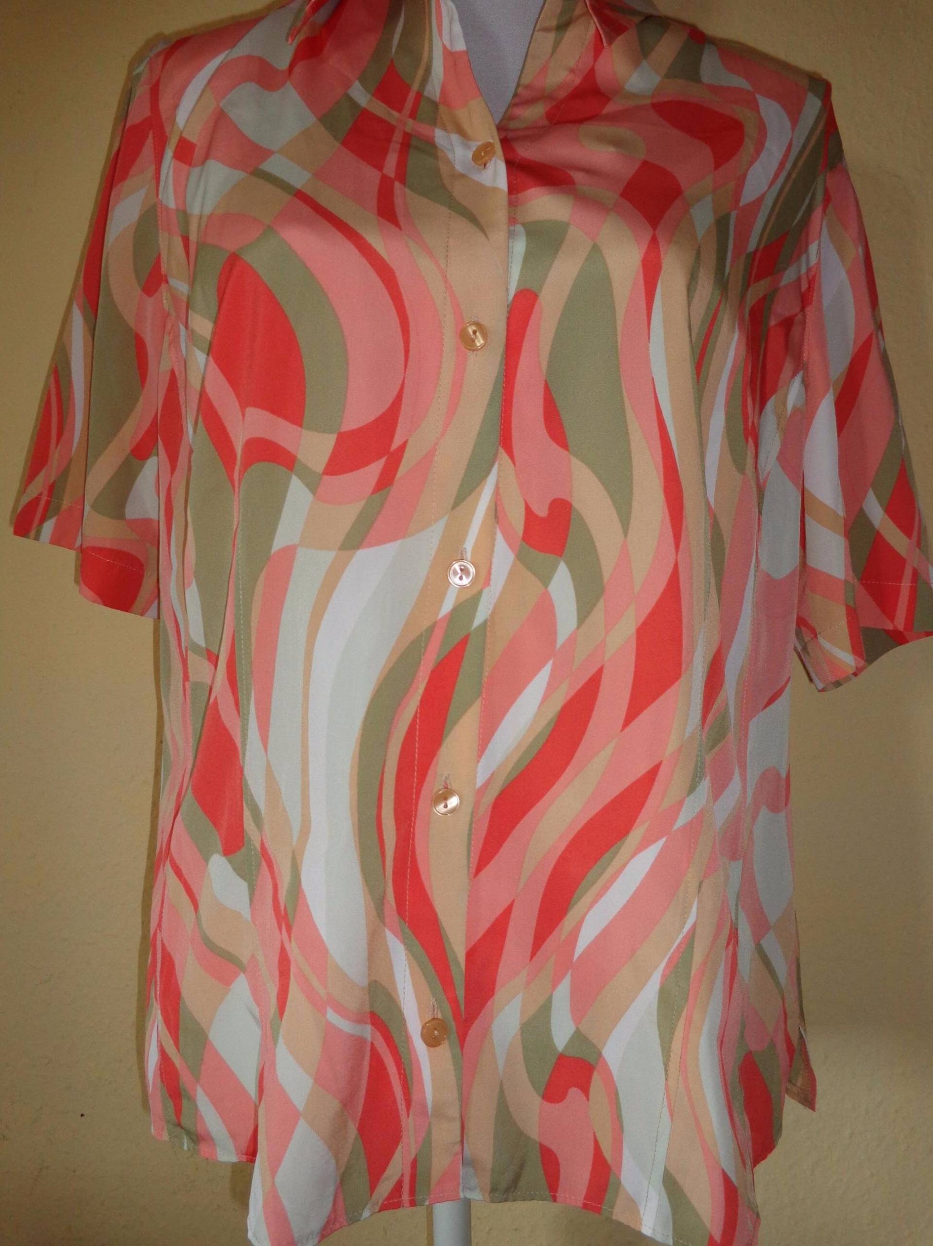 Blusevintageorangemandarinpastell4442 Blusevintageorangemandarinpastell4442 von Vintagewunderwelt