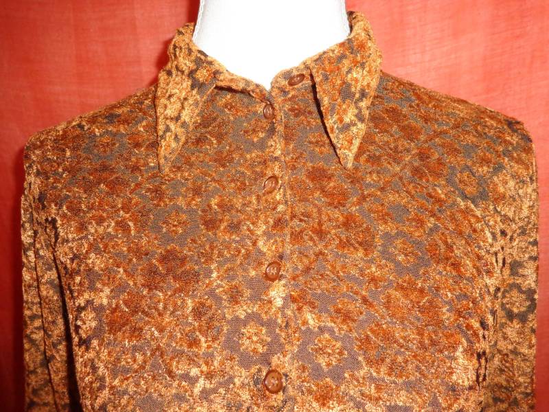 Blusevintagerostkunstfasers Blusevintagerostkunstfasers von Vintagewunderwelt