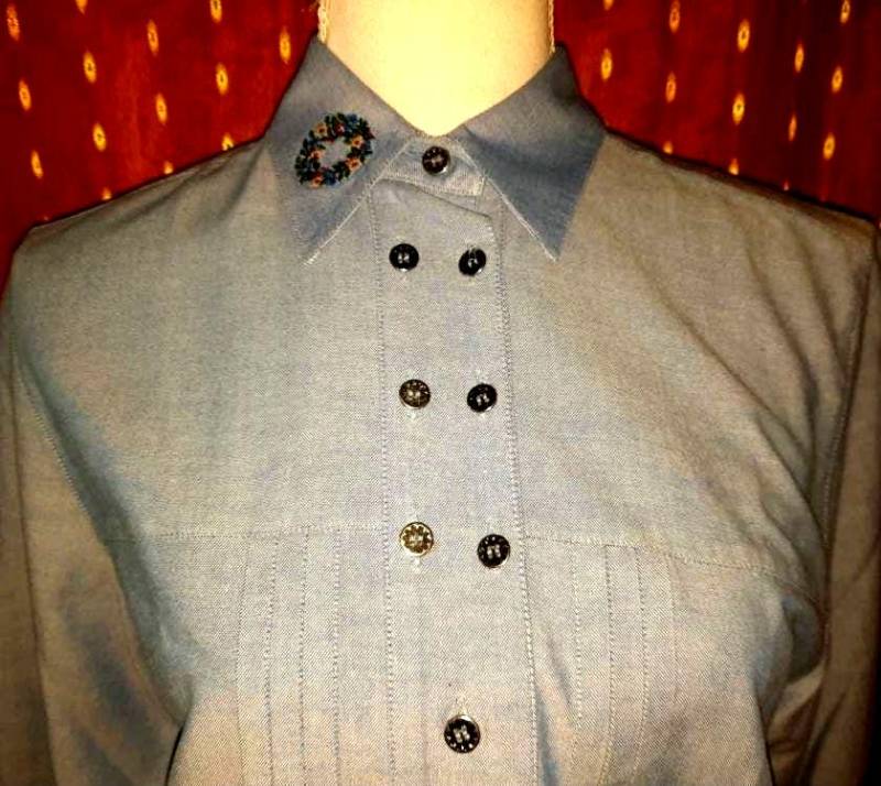 Blusevintagetrachtenjulius Langsm von Vintagewunderwelt