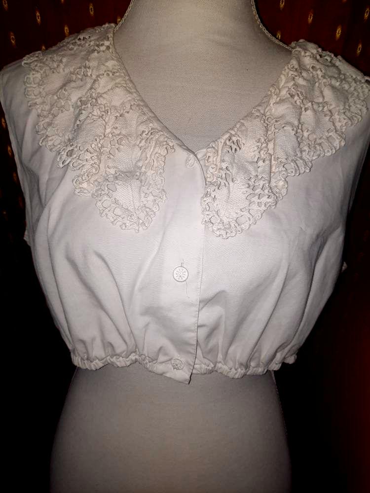 Blusevintagetrachtenweißlxldirndl Blusevintagetrachtenweißlxldirndl von Vintagewunderwelt